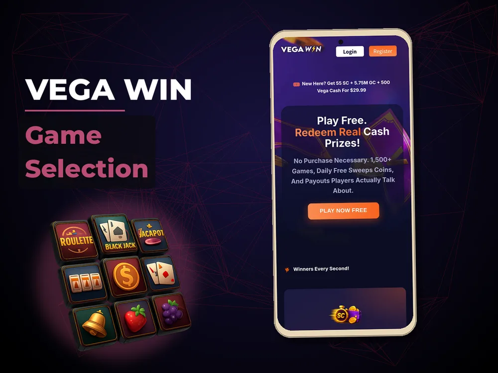Vega Win - Game Selection