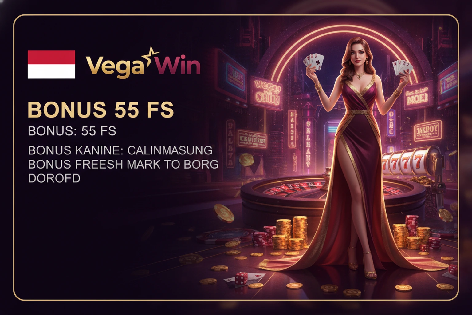 Masuk ke Vegawin Indonesia Casino Slot Sportsbook dan Live Dealer